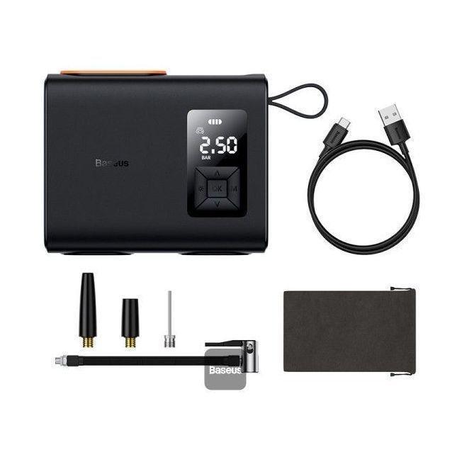 Baseus Mega Energy Pump Dual Cylinder Wireless Inflator - Black, , large image number 0