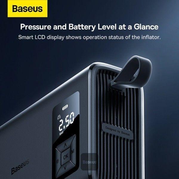 Baseus Mega Energy Pump Dual Cylinder Wireless Inflator - Black, , large image number 1