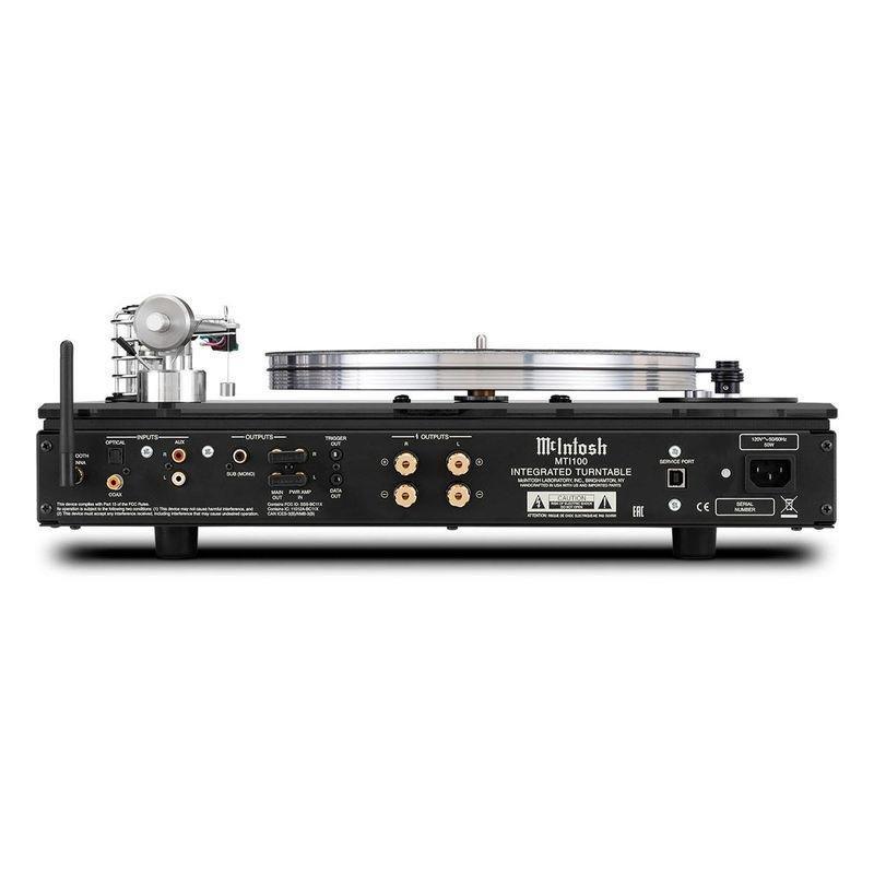 Mcintosh MTI100 Integrated Belt-Drive Turntable with Built-in Preamp - Black, , large image number 4