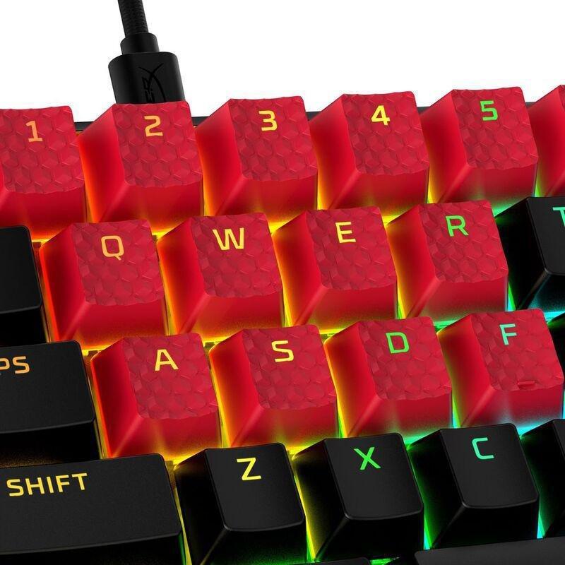 HyperX Rubber Keycaps Red (US Layout), , large image number 3
