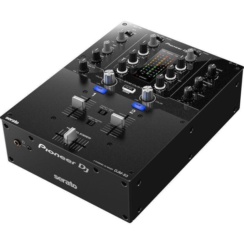 Pioneer DJm-S3 DJ 2 Channel Battle Mixer With Serato DVS, , large image number 2