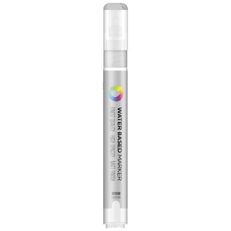 Montana Colors MTN Water Based Marker Silver 5mm, , large image number 0