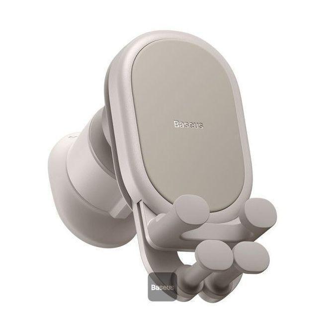Baseus Stable Gravitational Wireless Charging Car Mount Pro 15W (Air Outlet Version) - Creamy White, , large image number 0