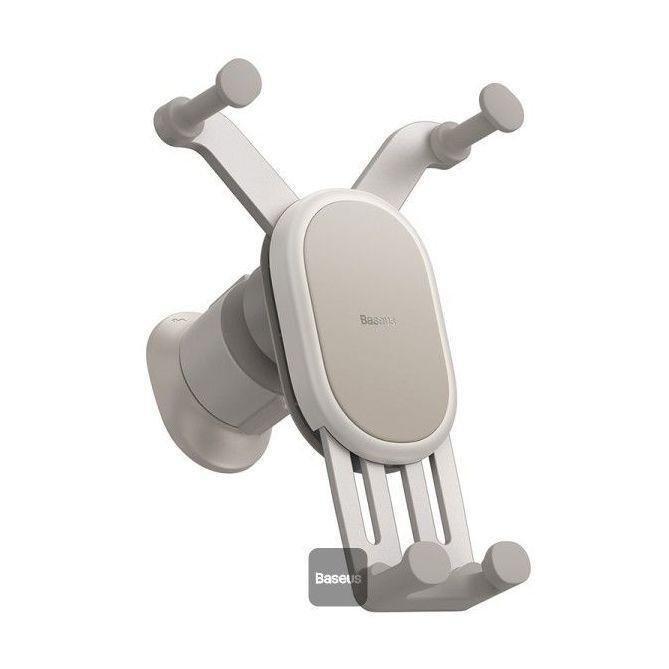 Baseus Stable Gravitational Wireless Charging Car Mount Pro 15W (Air Outlet Version) - Creamy White, , large image number 1