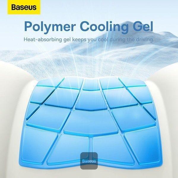 Baseus ComfortRide Series Car Cooling Lumbar Pillow - Cluster Black, , large image number 1