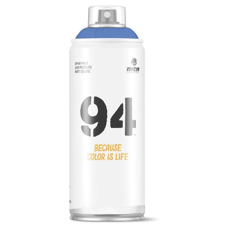 Montana Colors MTN 94 Matt Spray Paint Marseille Blue 400ml, , large image number 0