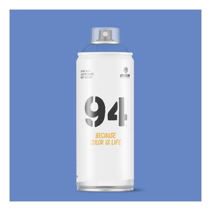 Montana Colors MTN 94 Matt Spray Paint Marseille Blue 400ml, , large image number 1