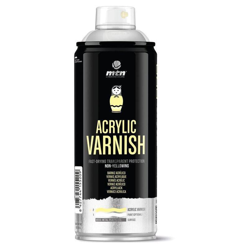 Montana Colors MTN Pro Acrylic Varnish Spray Satin 400ml, , large image number 0