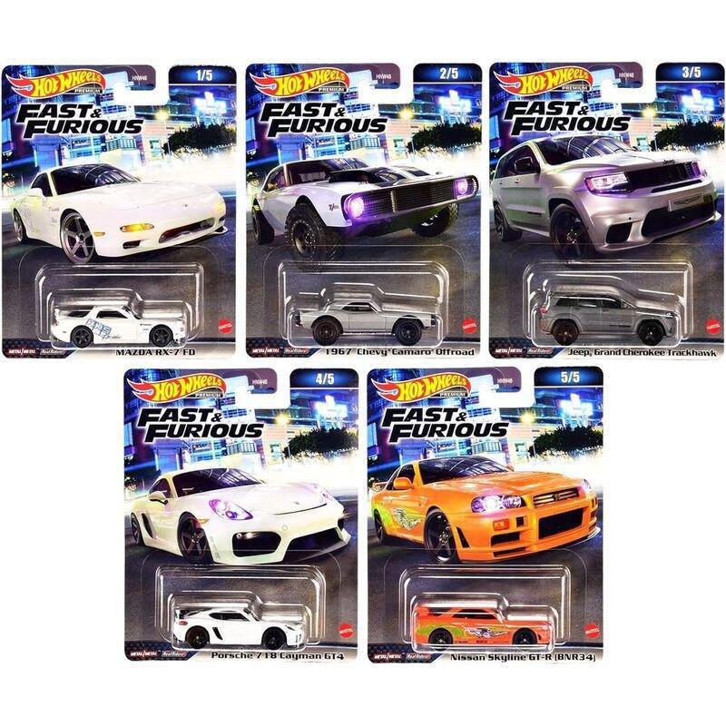 Hot Wheels Premium Fast & Furious 1.64 Diecast Car (Assortment - Includes 1), , large image number 0