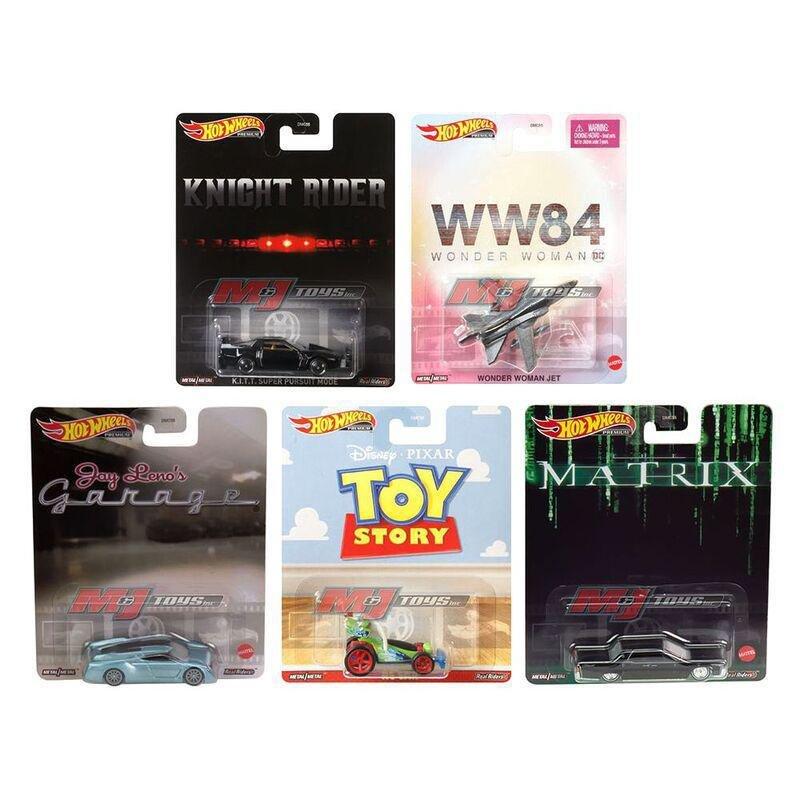Hot Wheels Premium Replica Entertainment 1.64 Diecast Car (Assortment - Includes 1), , large image number 0