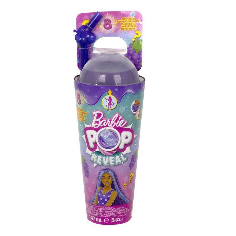 Barbie️ Pop Reveal Juicy Fruit Series Grape Fruits Doll, , large image number 0