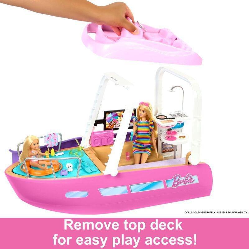 Barbie Dream Boat Playset, , large image number 1