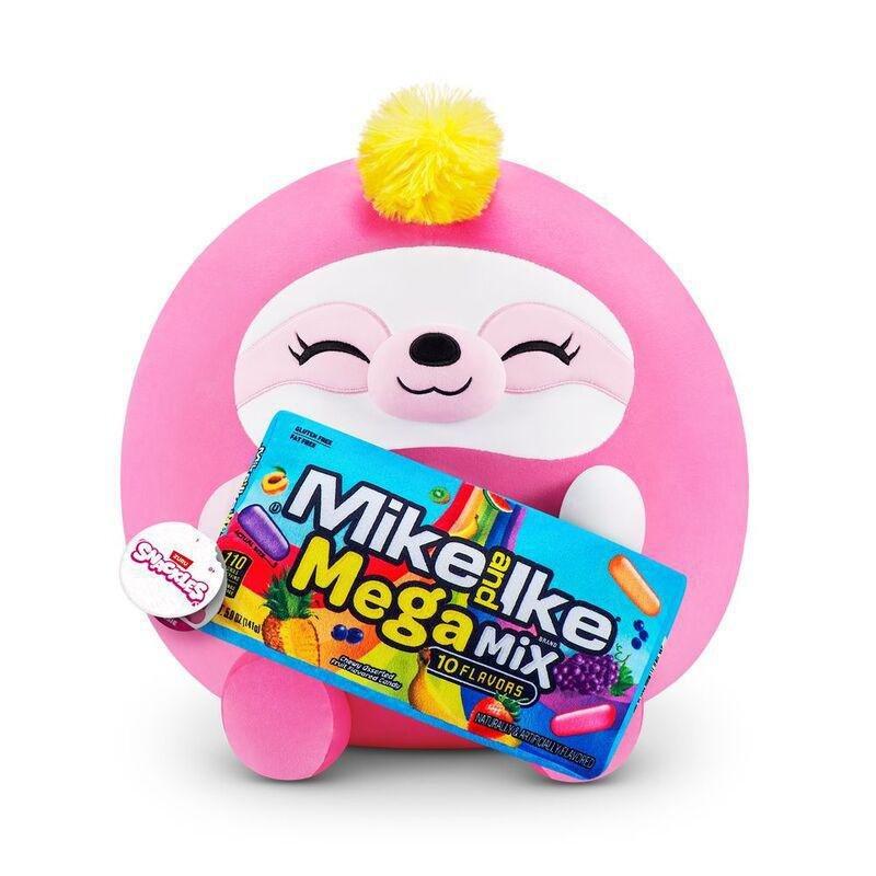Zuru Snackles Series 1 Susie The Sloth & Mike And Ike Medium 13-Inch Plush Toy, , large image number 0