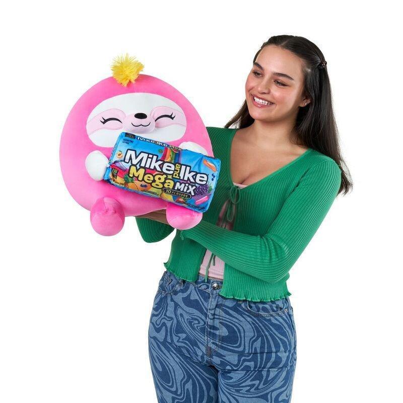 Zuru Snackles Series 1 Susie The Sloth & Mike And Ike Medium 13-Inch Plush Toy, , large image number 1