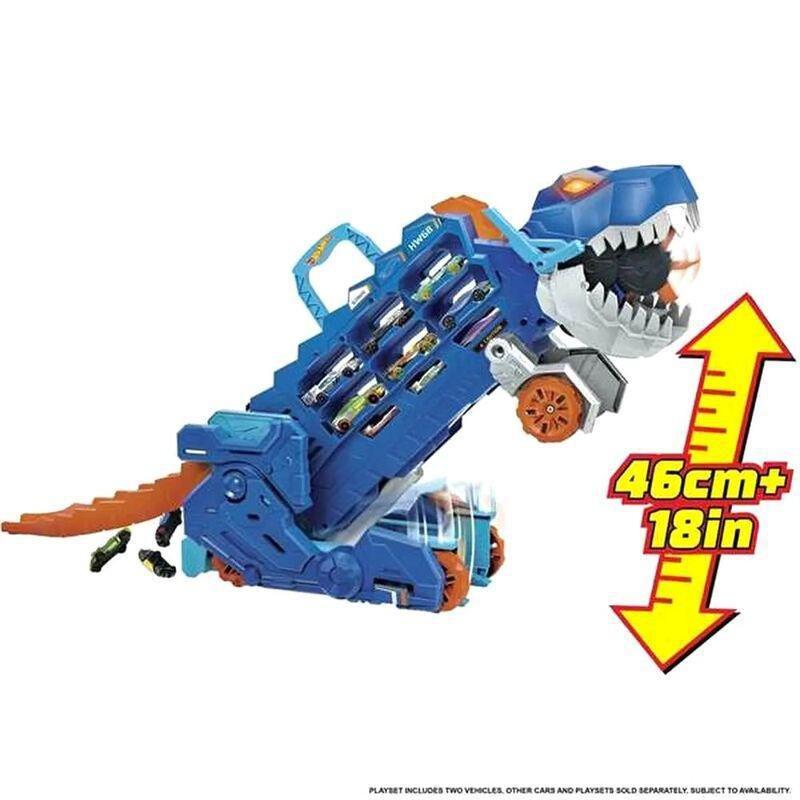 Hot Wheels City Ultimate T-Rex Transporter Playset, , large image number 2