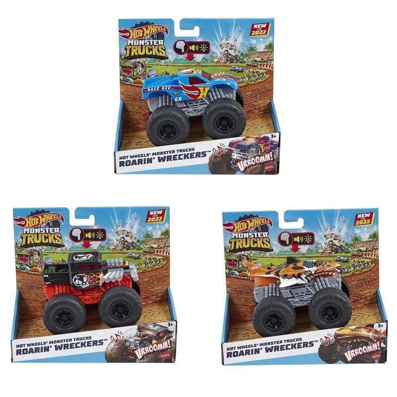 Hot Wheels Monster Trucks Lights & Sounds 1.43 Scale Trucks (Assortment - Includes 1), , medium