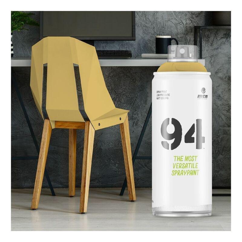 Montana Colors MTN 94 Matt Spray Paint Frame Gold 400ml, , large image number 1