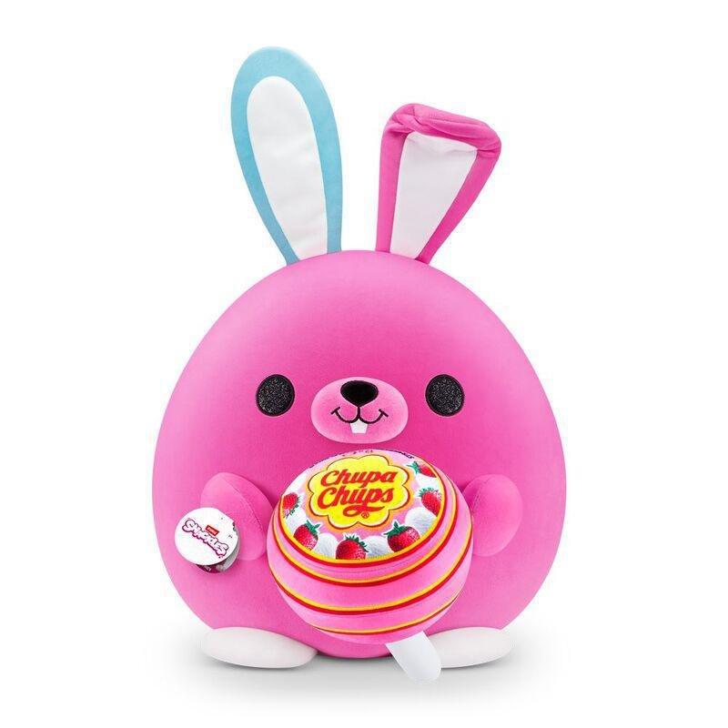 Zuru Snackles Series 1 Britney The Bunny & Chupa Chups Medium 13-Inch Plush Toy, , large image number 0