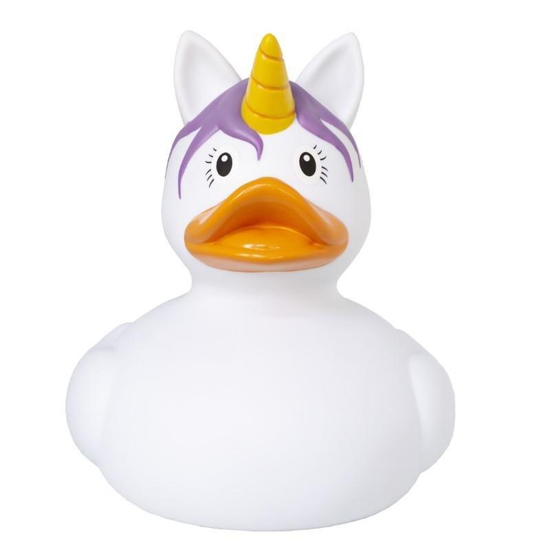 Lilalu XXL Rubber Duck Unicorn White, , large image number 0