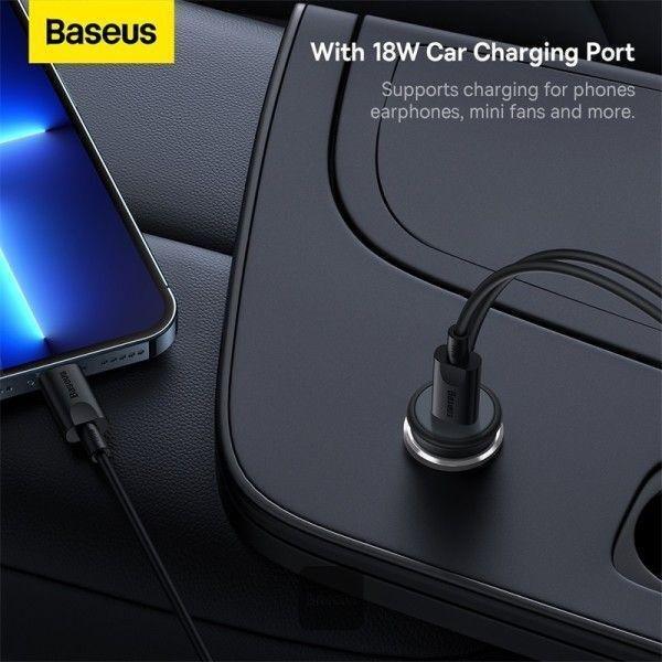 Baseus CW01 Magnetic Wireless Charging Car Mount 40W (Wireless Charging 15W/Tpye-C 25W) - Claw Editon - Cluster Black, , large image number 6