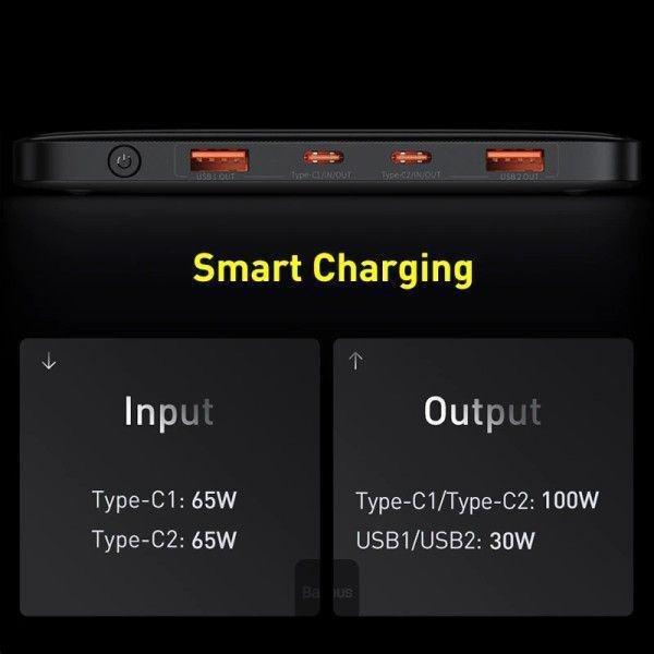 Baseus Blade Ultrathin Power Bank 100W 20000mAh - Black, , large image number 3