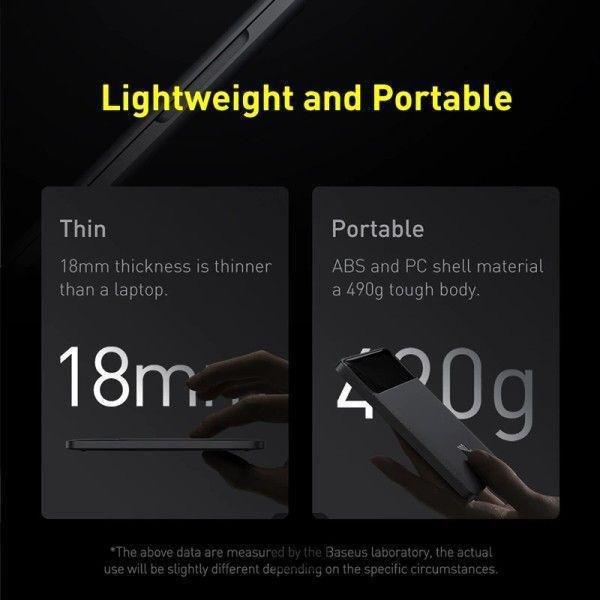 Baseus Blade Ultrathin Power Bank 100W 20000mAh - Black, , large image number 5