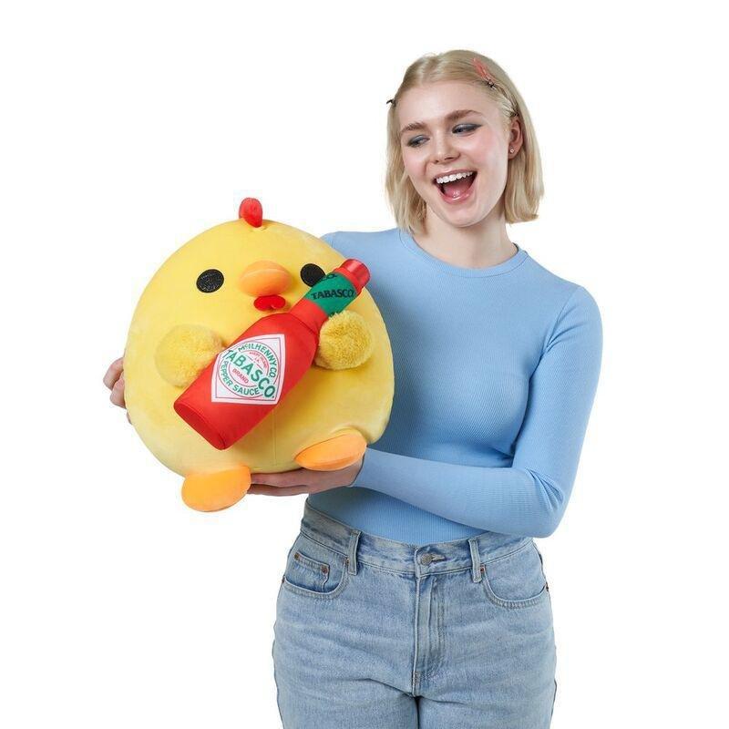 Zuru Snackles Series 1 Dan The Chicken & Tabasco Medium 13-Inch Plush Toy, , large image number 1