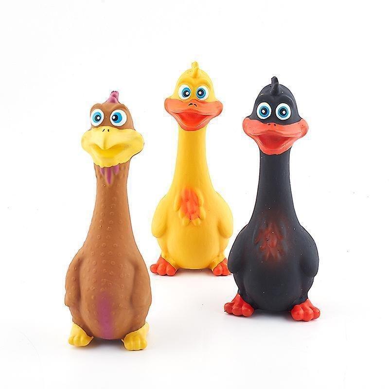 Nutrapet Crinkle Squeaking Ducklings (Assorted Colours) - 1Pc, , large image number 1