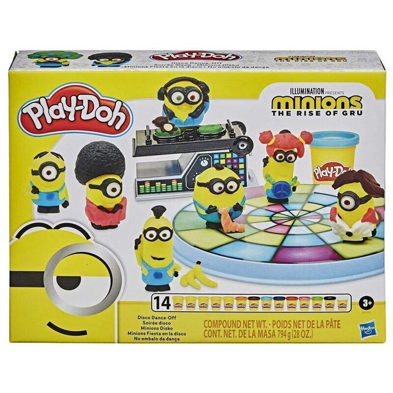 Play-Doh Minions The Rise of Gru Disco Dance Off Playset, , large image number 1