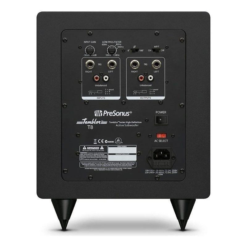 Presonus Temblor T8 Powered Studio Subwoofer, , large image number 2