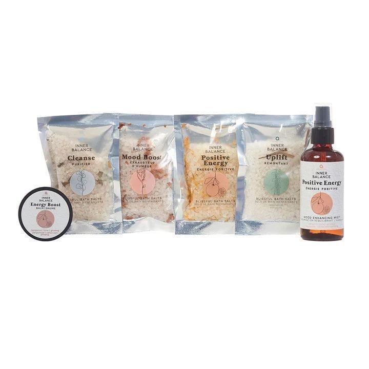Aroma Home Uplift & Energize Gift Set (4 Bath Salts / 1 Mist Spray), , large image number 2