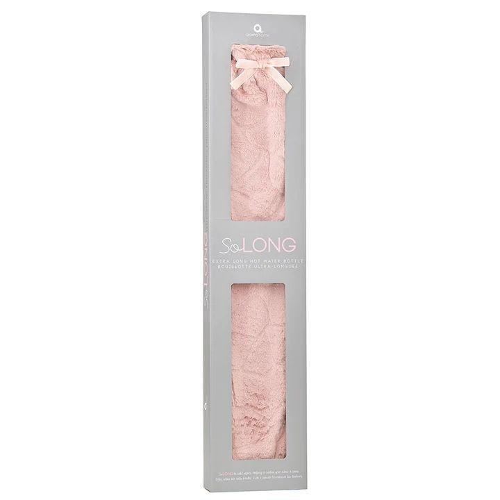Aroma Home Pink Faux Fur - Long Hot Water Bottle 2L, , large image number 0