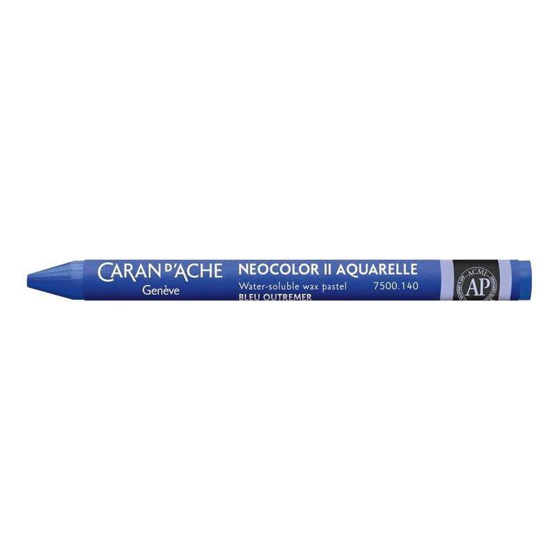 Caran d'Ache Neocolor II Aquarelle Artists' Pastel - Ultramarine