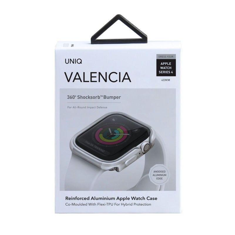 Uniq Valencia Case Silver for Apple Watch 40mm, , large image number 1
