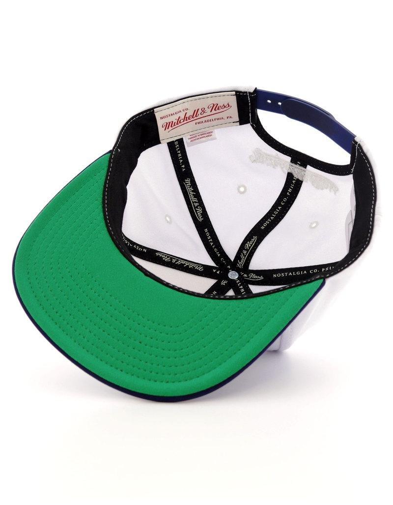 Mitchell & Ness D Memory White/Navy Snapback Cap, , large image number 3