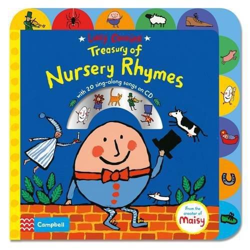 Lucy Cousins Treasury of Nursery Rhymes Book and Cd | Lucy Cousins, , large image number 0