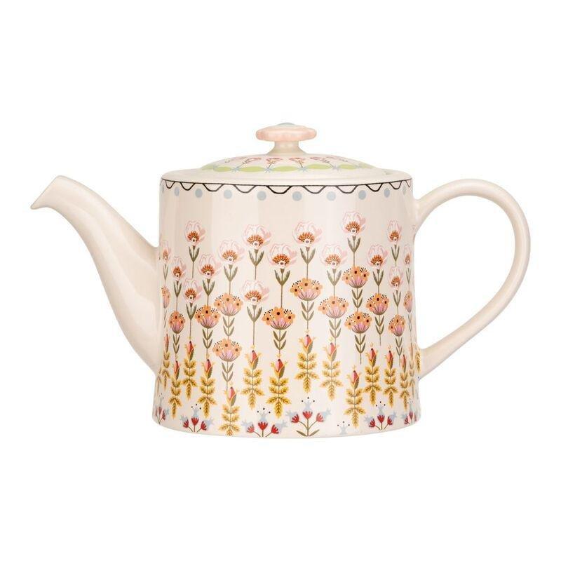Cath Kidston Painted Table Teapot 1L, , large image number 0