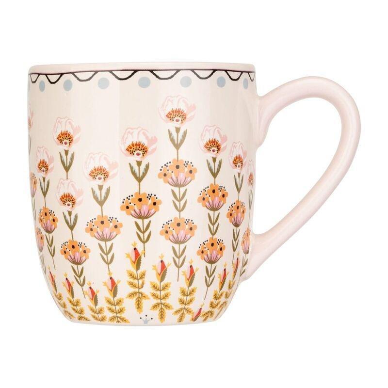 Cath Kidston Painted Table Breakfast Mug 300 ml - Pink, , large image number 0