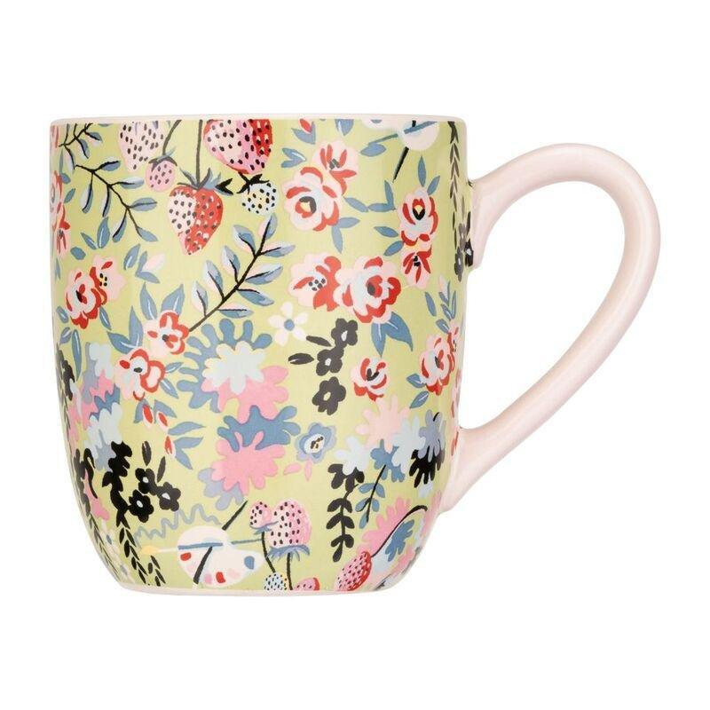 Cath Kidston Ditsy Floral Breakfast Mug 300 ml - Green, , large image number 0