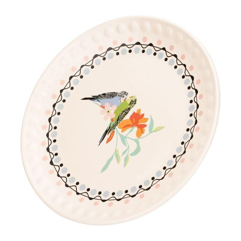 Cath Kidston Painted Table Side Plate 20.5cm, , large image number 1