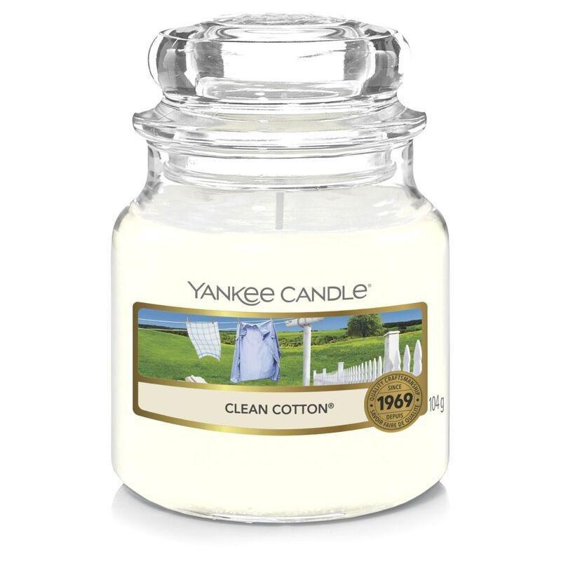 Yankee Classic Jar Small Clean Cotton, , large image number 0