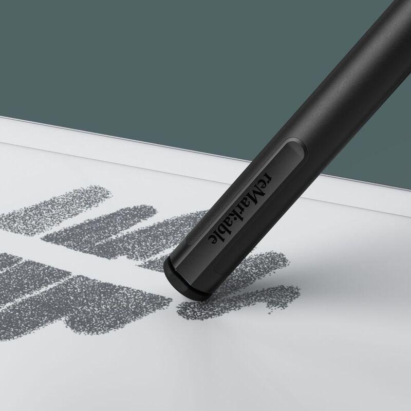 reMarkable 2 Paper Tablet 10.3" with Marker Plus and Book Folio in Gray Polymer Weave, , large image number 4