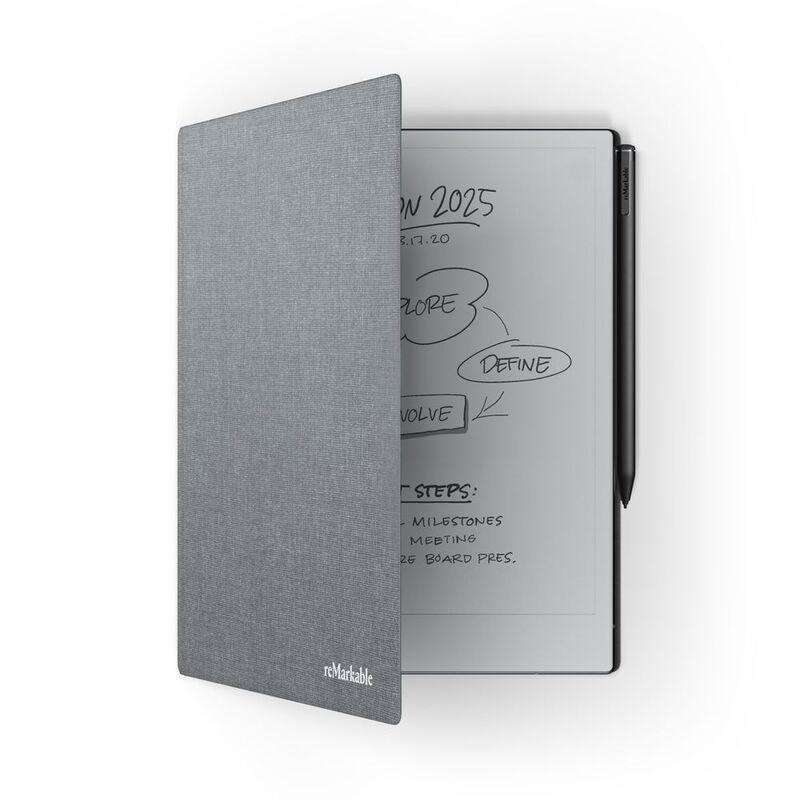 reMarkable Book Folio - Polymer Weave - Gray, , medium