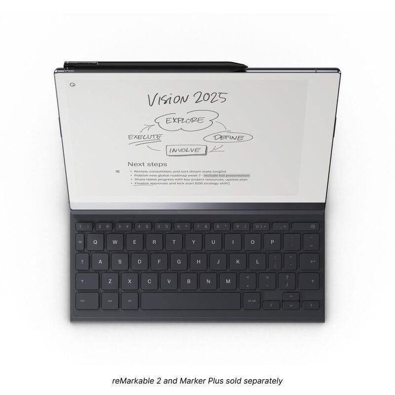 reMarkable Type Folio - Keyboard Cover for Your Paper Tablet - Sepia Brown - UK English Layout, , large image number 0