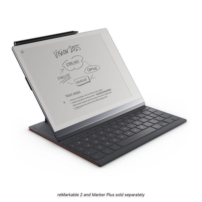 reMarkable Type Folio - Keyboard Cover for Your Paper Tablet - Sepia Brown - UK English Layout, , large image number 1