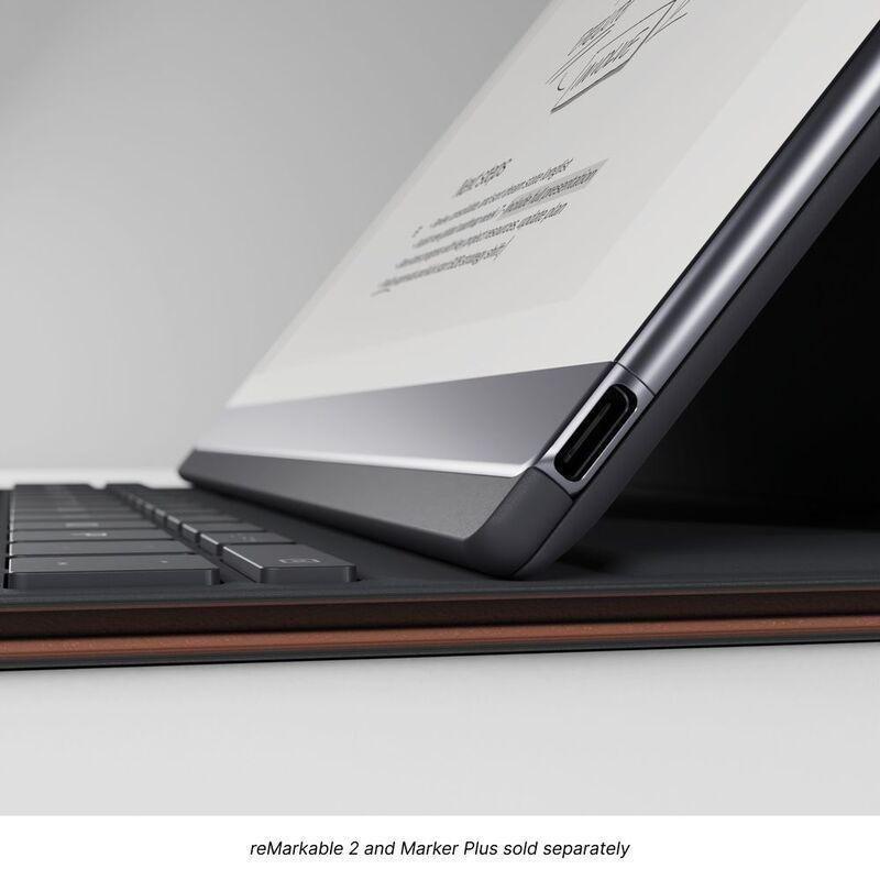 reMarkable Type Folio - Keyboard Cover for Your Paper Tablet - Sepia Brown - UK English Layout, , large image number 6