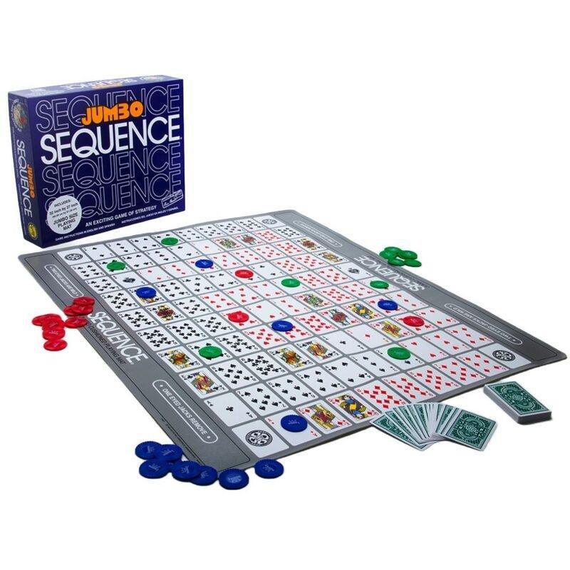 Jax Jumbo Sequence Board Game, , large image number 0