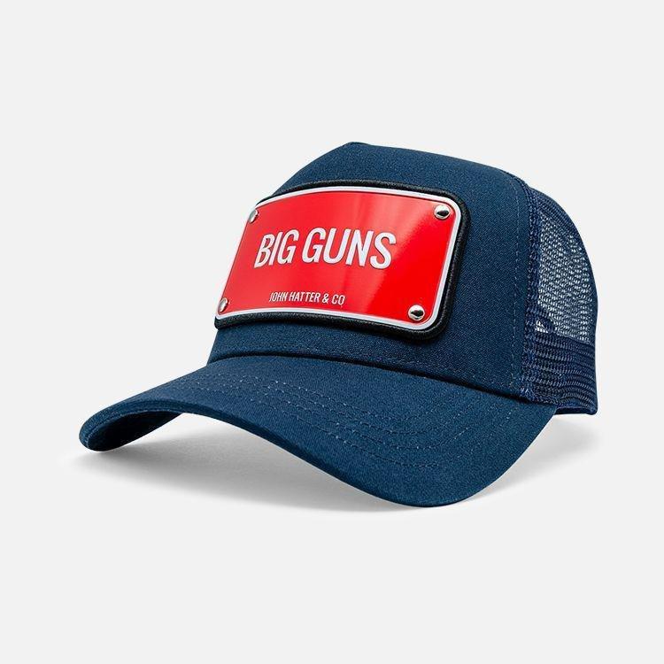 John Hatter & Co Big Guns Unisex Trucker Cap Blue, , large image number 0