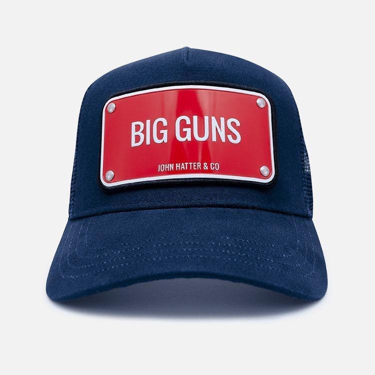 JOHN HATTER & CO - John Hatter & Co Big Guns Unisex Trucker Cap Blue