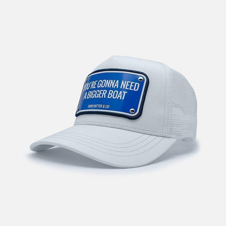 John Hatter & Co Bigger Boat Unisex Cap White, , large image number 0